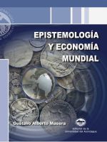 Epistemología y economía mundial